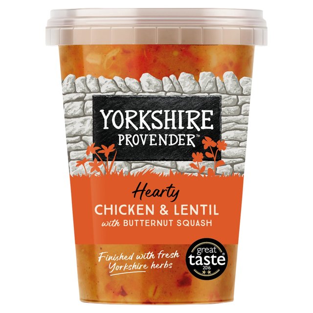 Yorkshire Provender Chicken & Lentil Soup With Butternut Squash, 560g