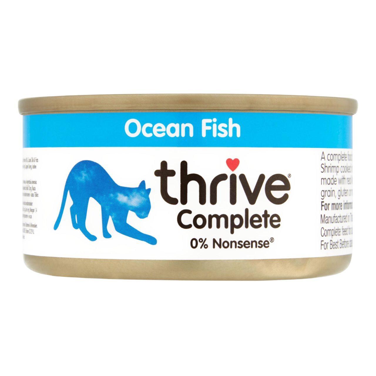 An image of Thrive Complete Ocean Fish Cat Food