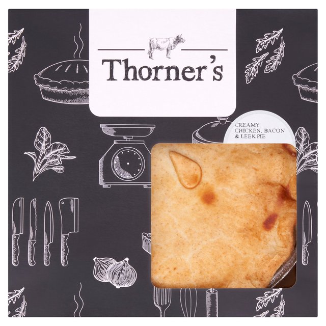 Jon Thorner’s Creamy Chicken, Bacon & Leek Family Pie, 750g