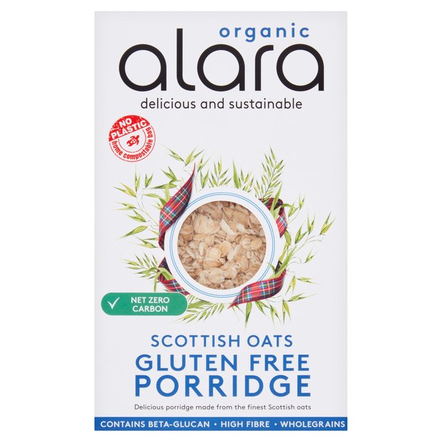 Alara Organic Scottish Oats Gluten Free Porridge, 500g