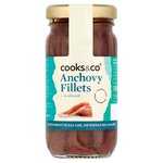 Cooks & Co Anchovy Fillets in Olive Oil