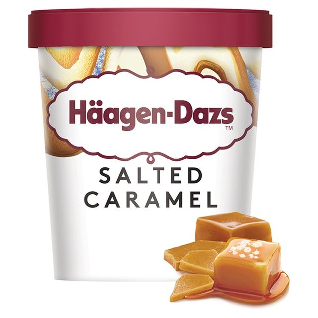 Hagen-Dazs Salted Caramel Ice Cream, 460ml