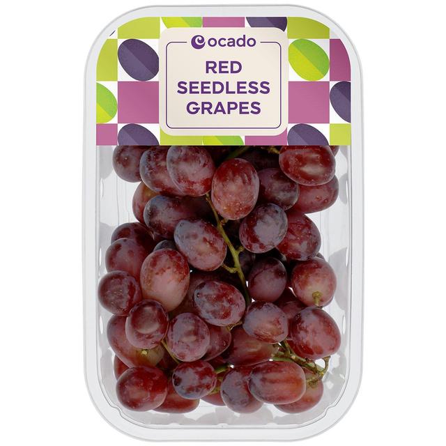 Ocado Red Seedless Grapes, 500g