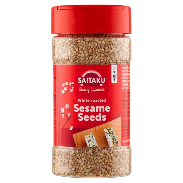 Saitaku Roasted White Sesame Seeds, 95g