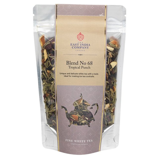 The East India Company Blend 68 Tropical Punch White Tea Pouch, 100g