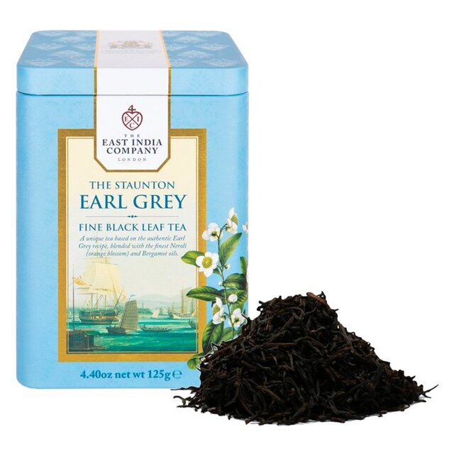 The East India Company Staunton Earl Grey Loose Leaf Tea Caddy, 125g