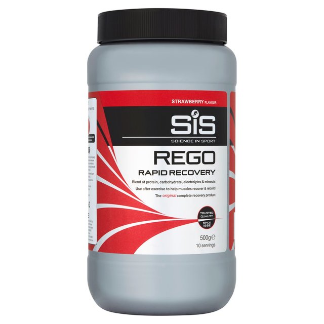 Science in Sport SiS Rego Strawberry Rapid Recovery Powder, 500g