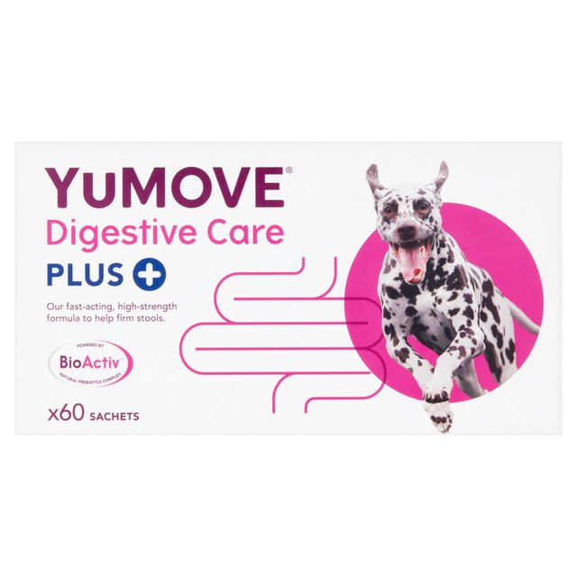 YuMOVE Plus Dog Digestive Health Supplement, One Size, 60 Per Pack