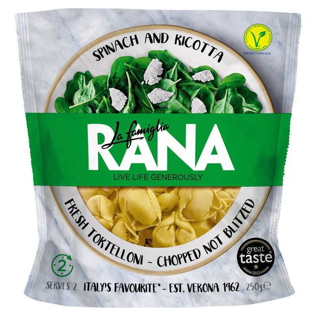 Giovanni Rana Spinach & Ricotta Fresh Tortelloni, 250g