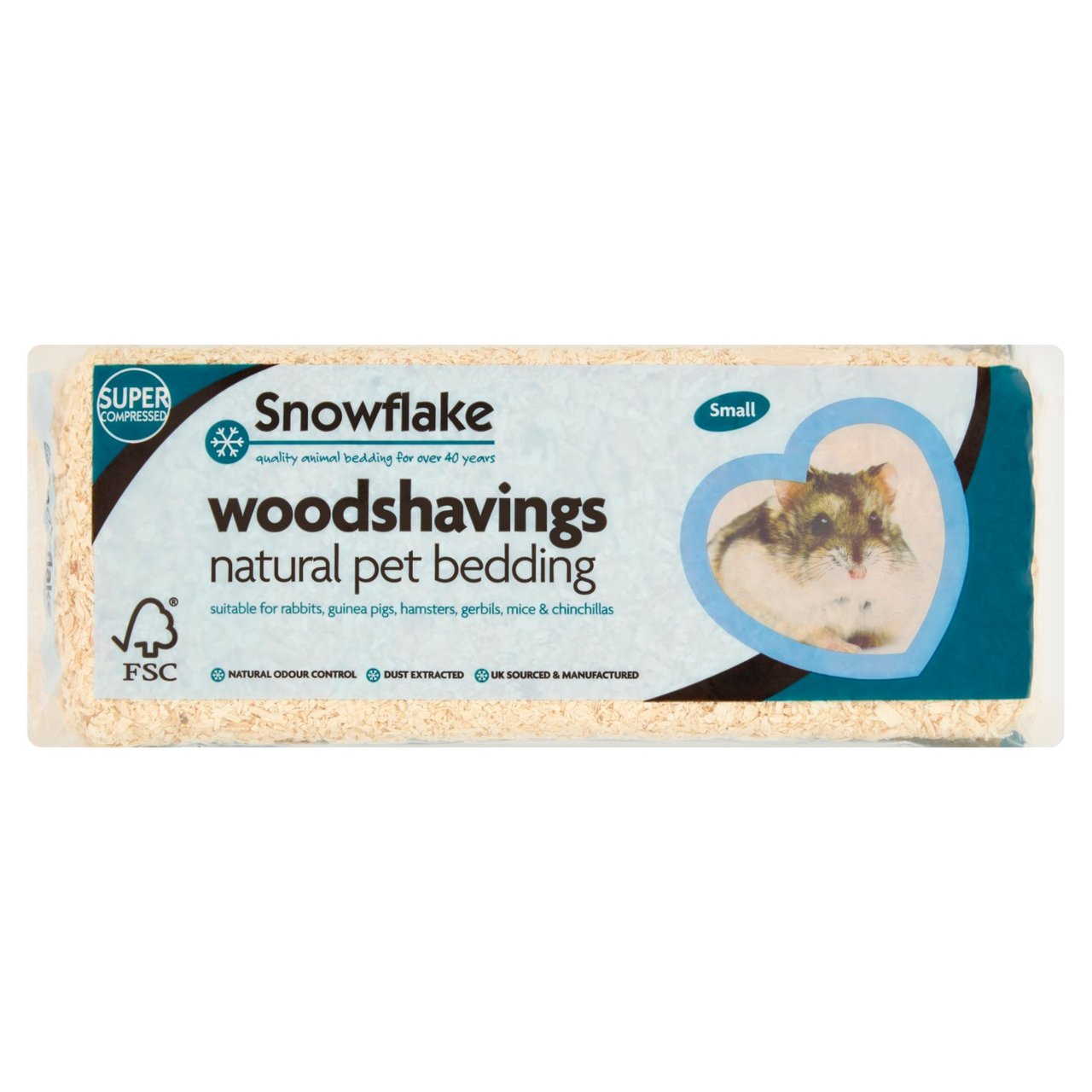 An image of Snowflake Wood Shavings Small