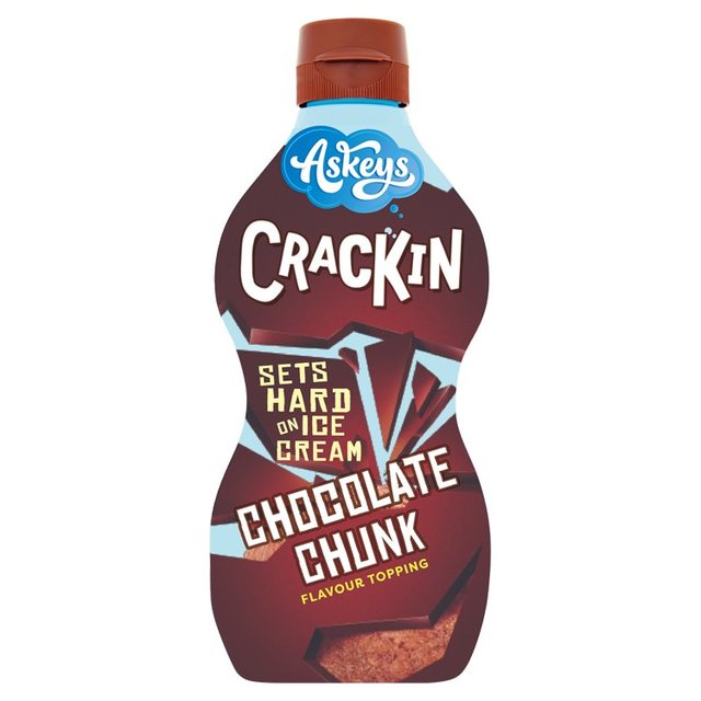 Askeys Choc Chunk Crackin’ Ice Cream Topping, 225g