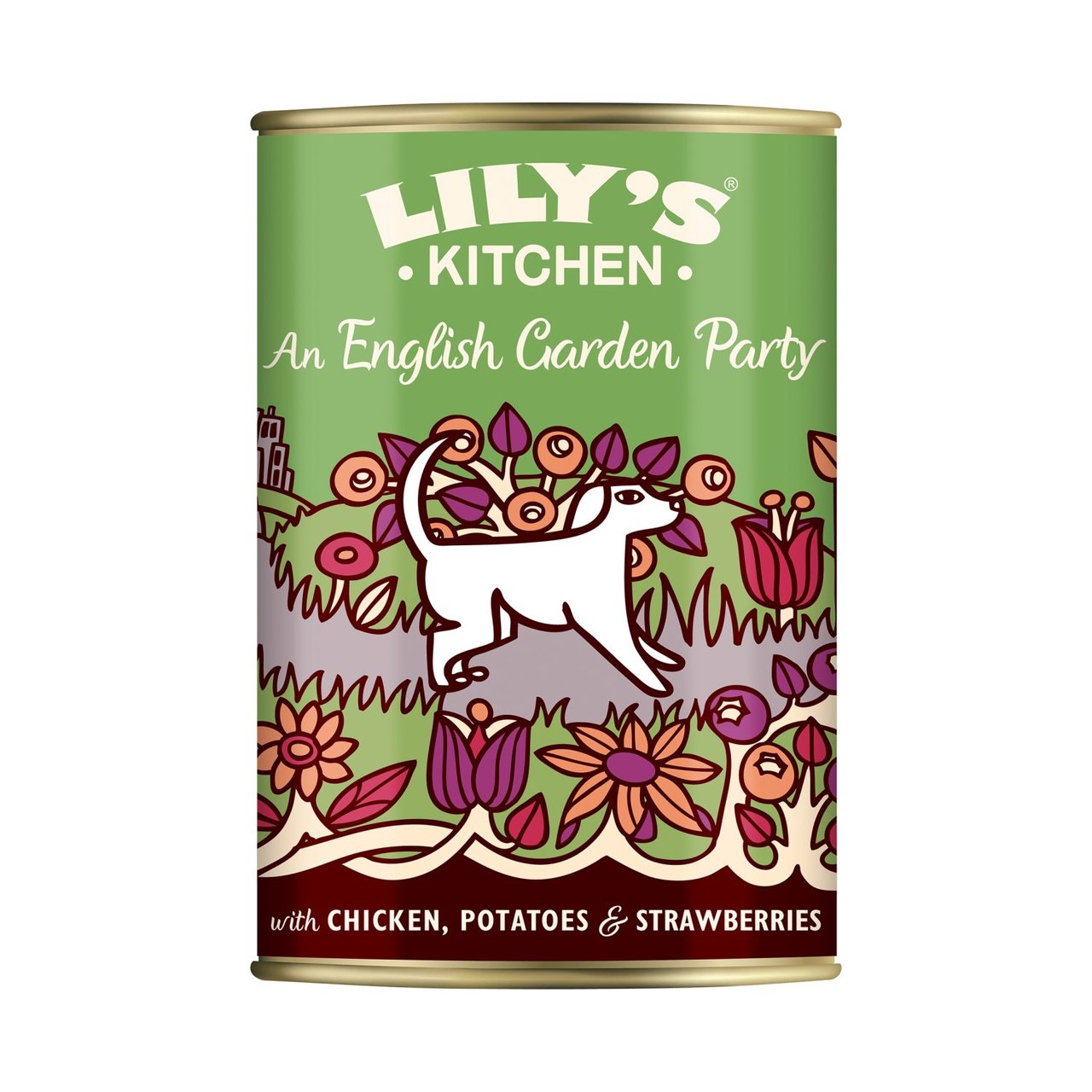 An image of Lily's Kitchen Proper Dog Food An English Garden Party