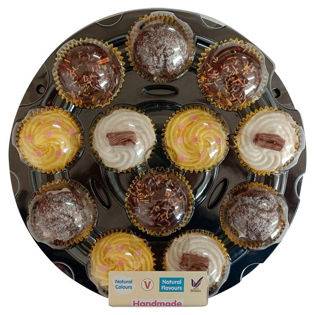 Emma’s Country Cakes Seasonal Party Platter Cupcakes, 12 Per Pack