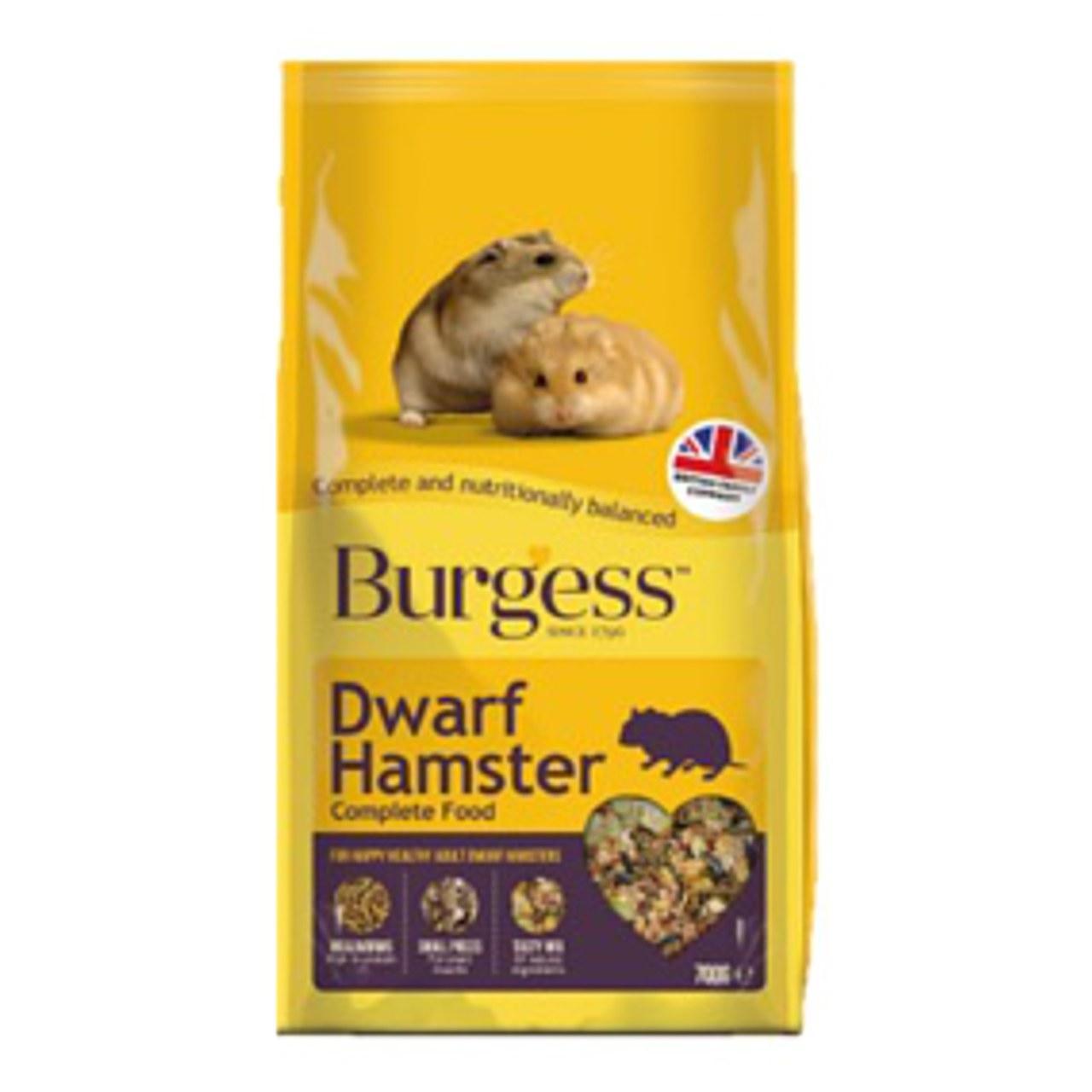 An image of Burgess Supa Dwarf Hamster Harvest