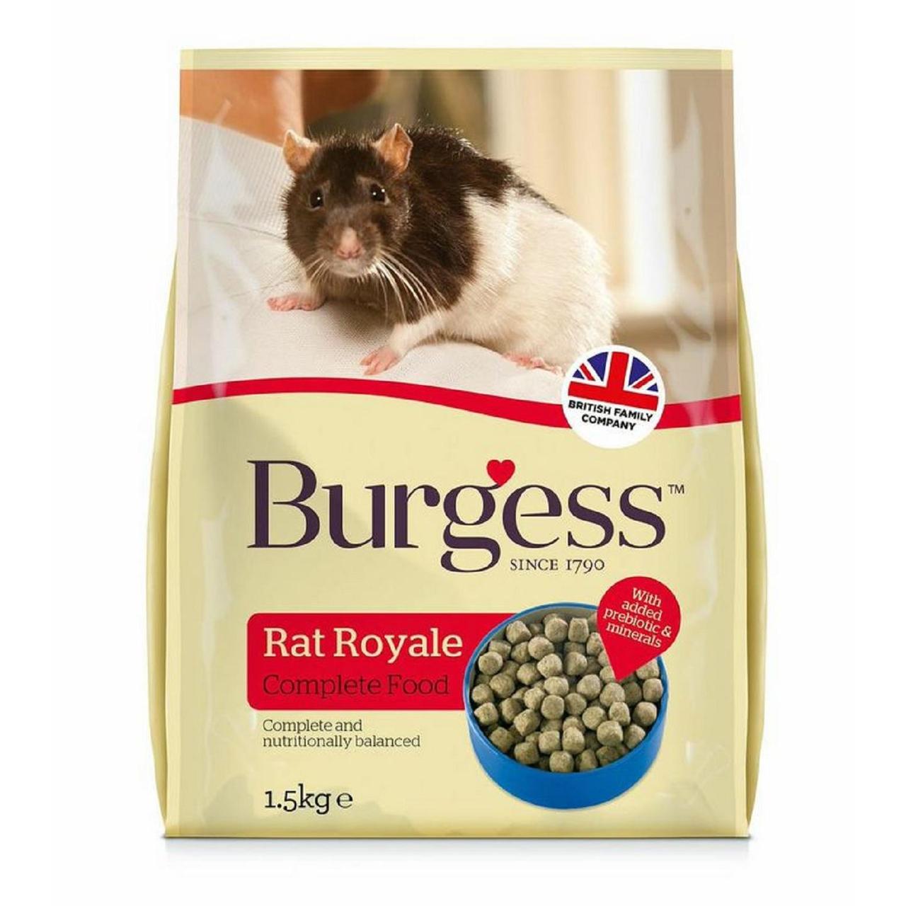 An image of Burgess Supa Rat Royale Food