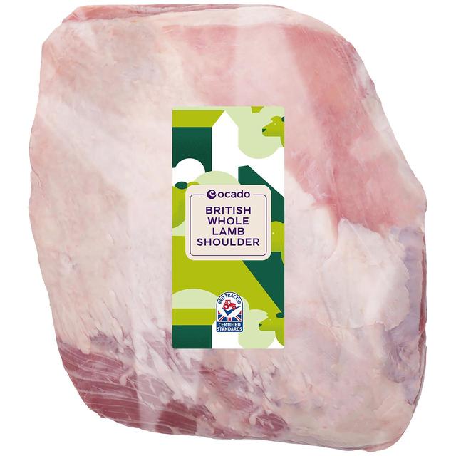 Ocado British Whole Shoulder of Lamb, Typically: 1.65kg
